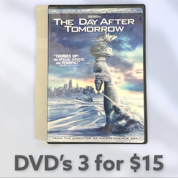 Media The Day After Tomorrow Dvd Movie Poshmark Media The Day After Tomorrow Dvd Movie Poshmark